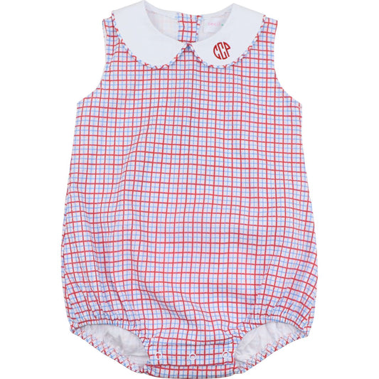 Patriotic Seersucker Bubble