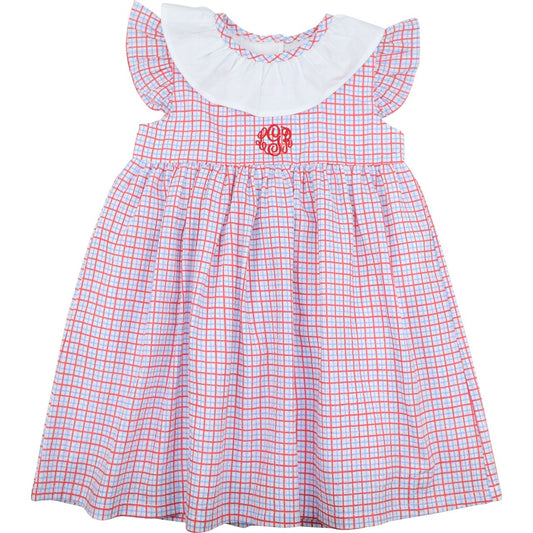 Patriotic Seersucker Dress