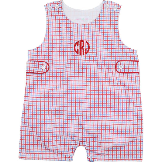 Patriotic Seersucker Jon Jon