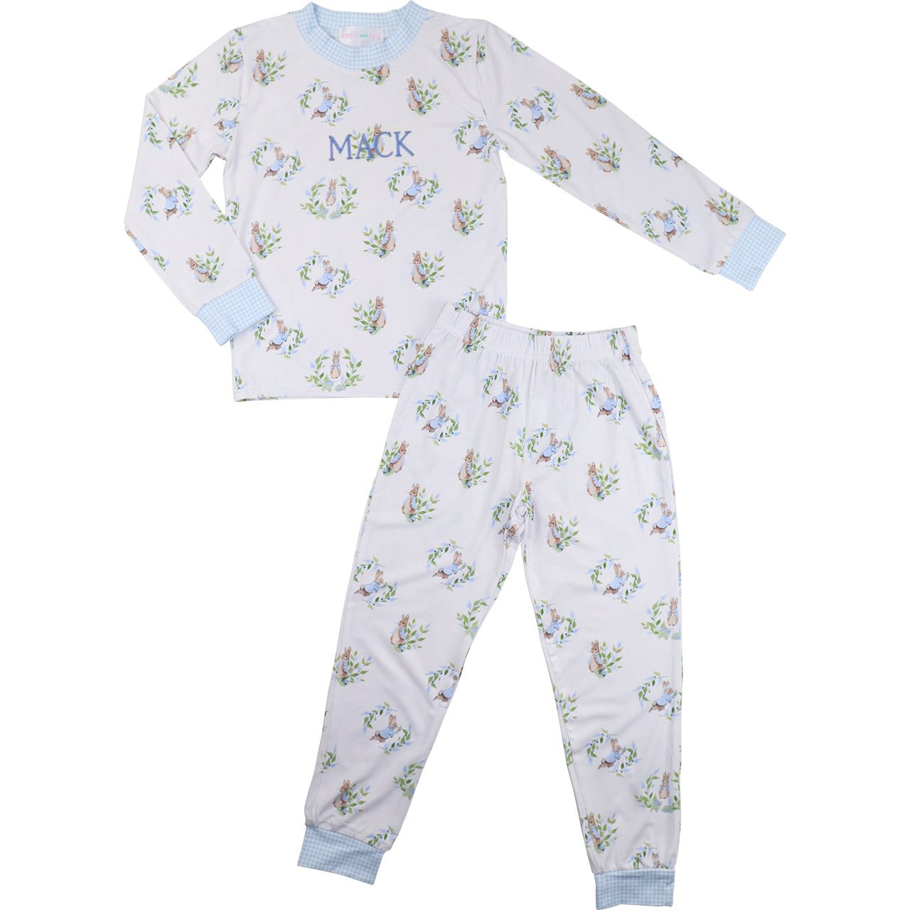 Peter Rabbit Bamboo Knit Pajamas1