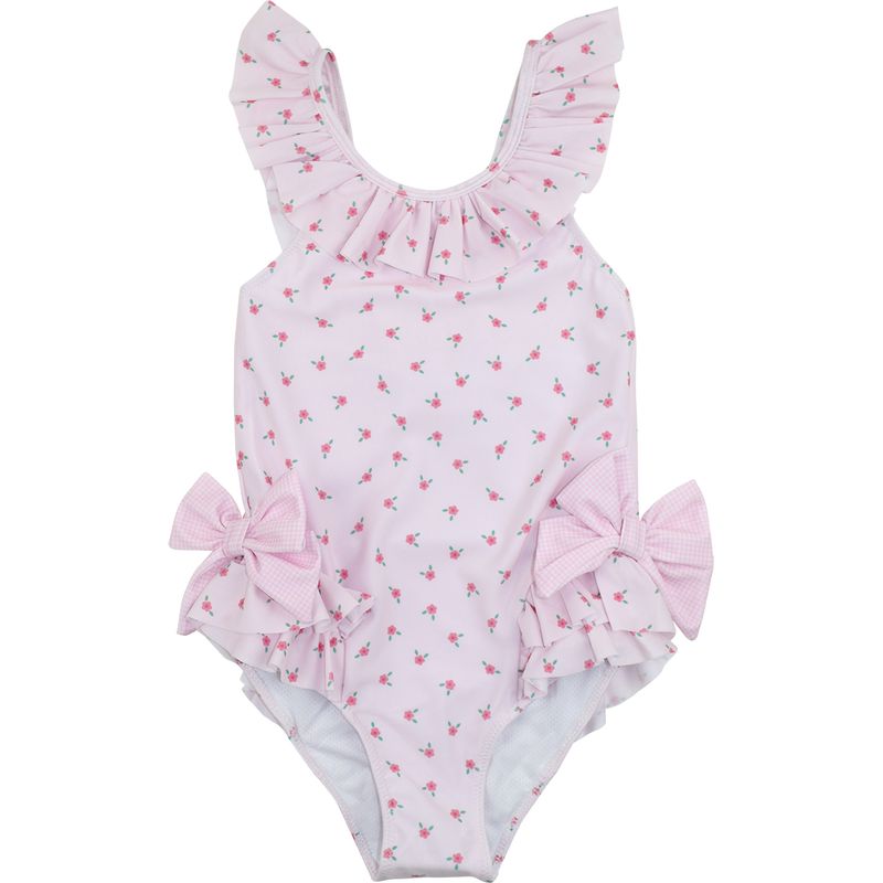 Petite Flower Bow Swimsuit