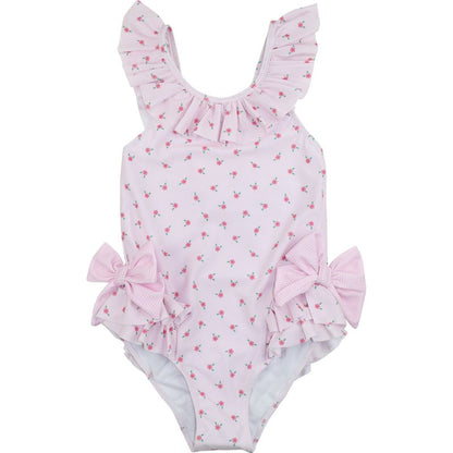 Petite Flower Bow Swimsuit