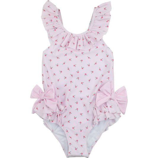 Petite Flower Bow Swimsuit