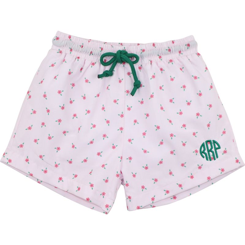 Petite Flower Swim Trunks