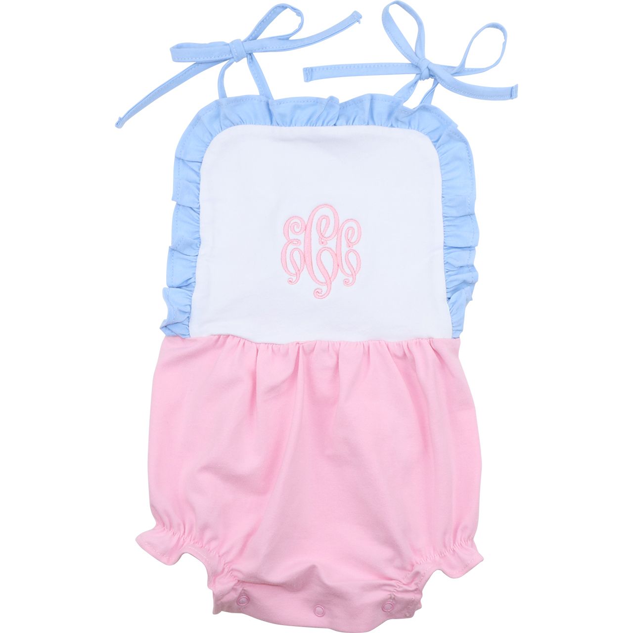 Pink And Blue Knit Bubble