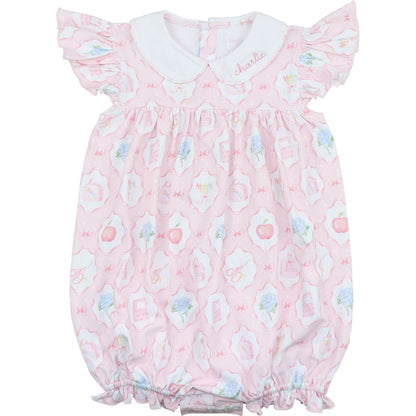 Pink Back To School Knit Bubble