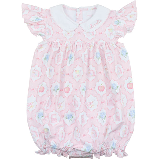Pink Back To School Knit Bubble