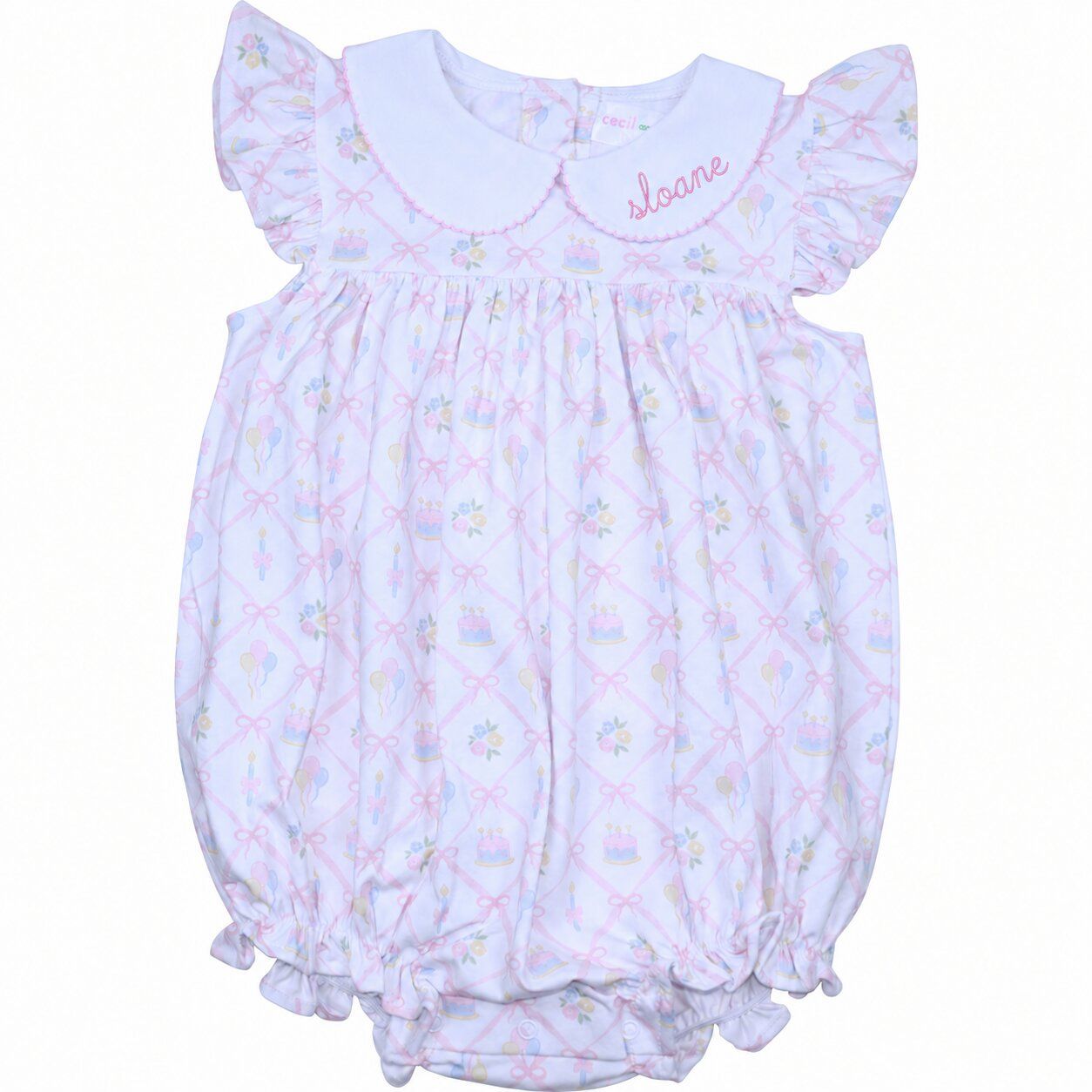 Pink Birthday Knit Bubble