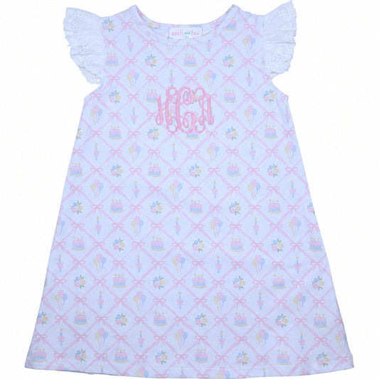 Pink Birthday Knit Dress