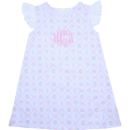 Pink Birthday Knit Dress1
