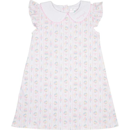 Pink Birthday Party Knit Dress