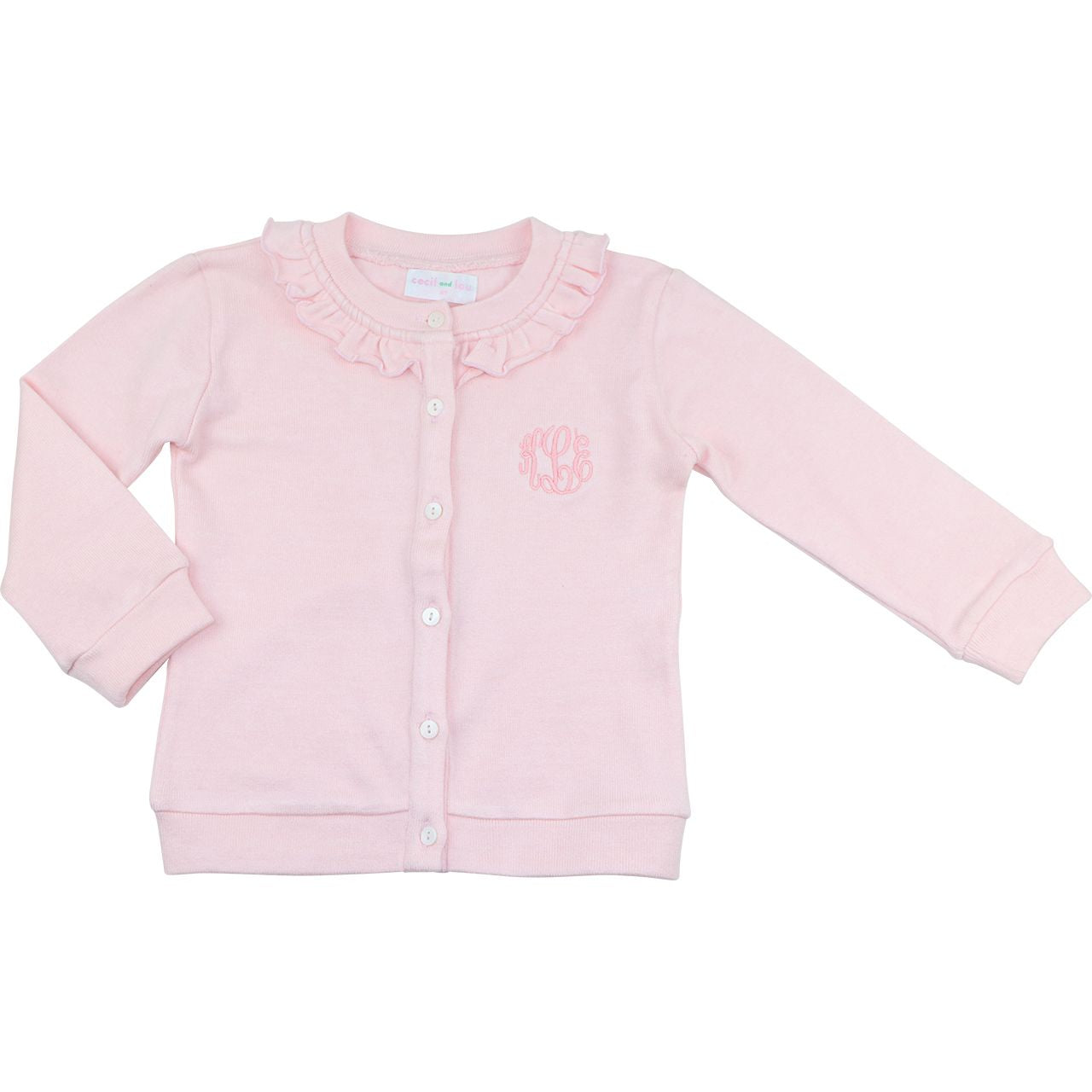 Pink Cardigan Sweater