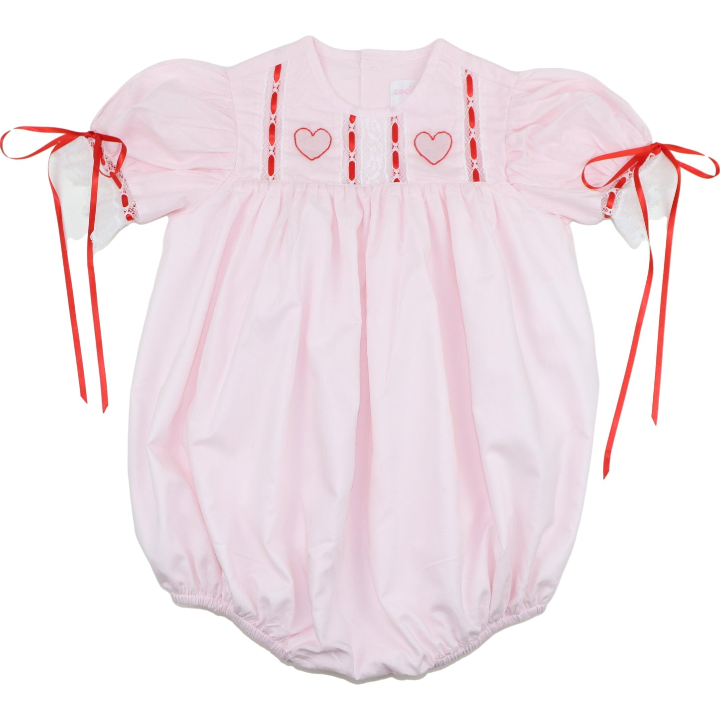 Pink Heirloom Heart Bubble