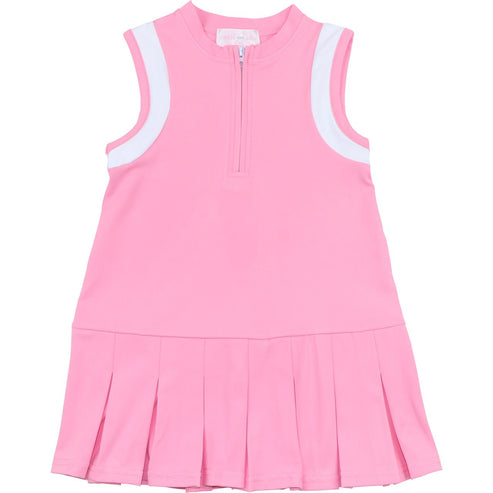 Darla Tennis Dress - Pink With Light Blue main image 1