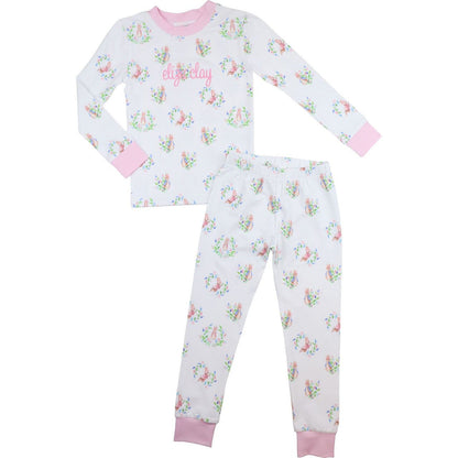 Pink Peter Rabbit Bamboo Knit Pajamas