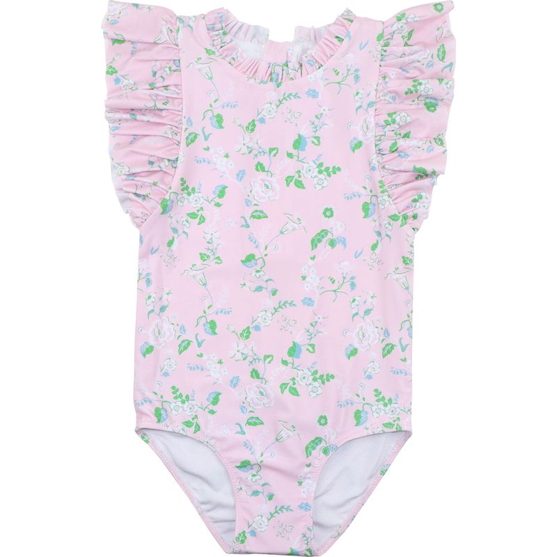 Pink Rose Vine Swimsuit