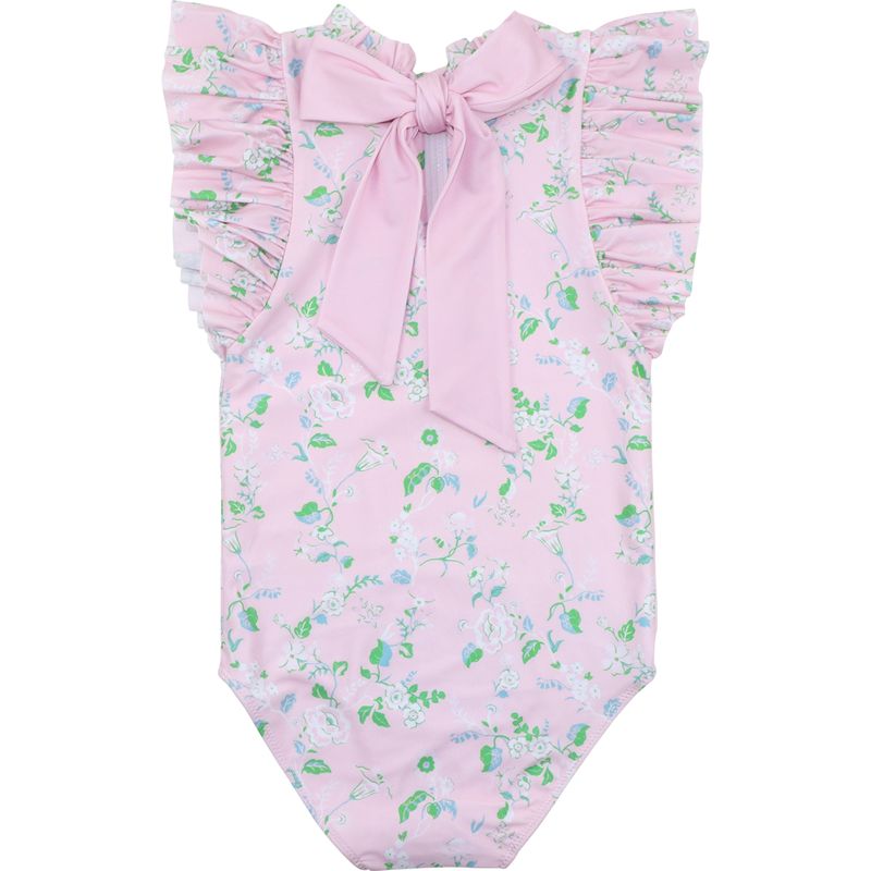 Pink Rose Vine Swimsuit