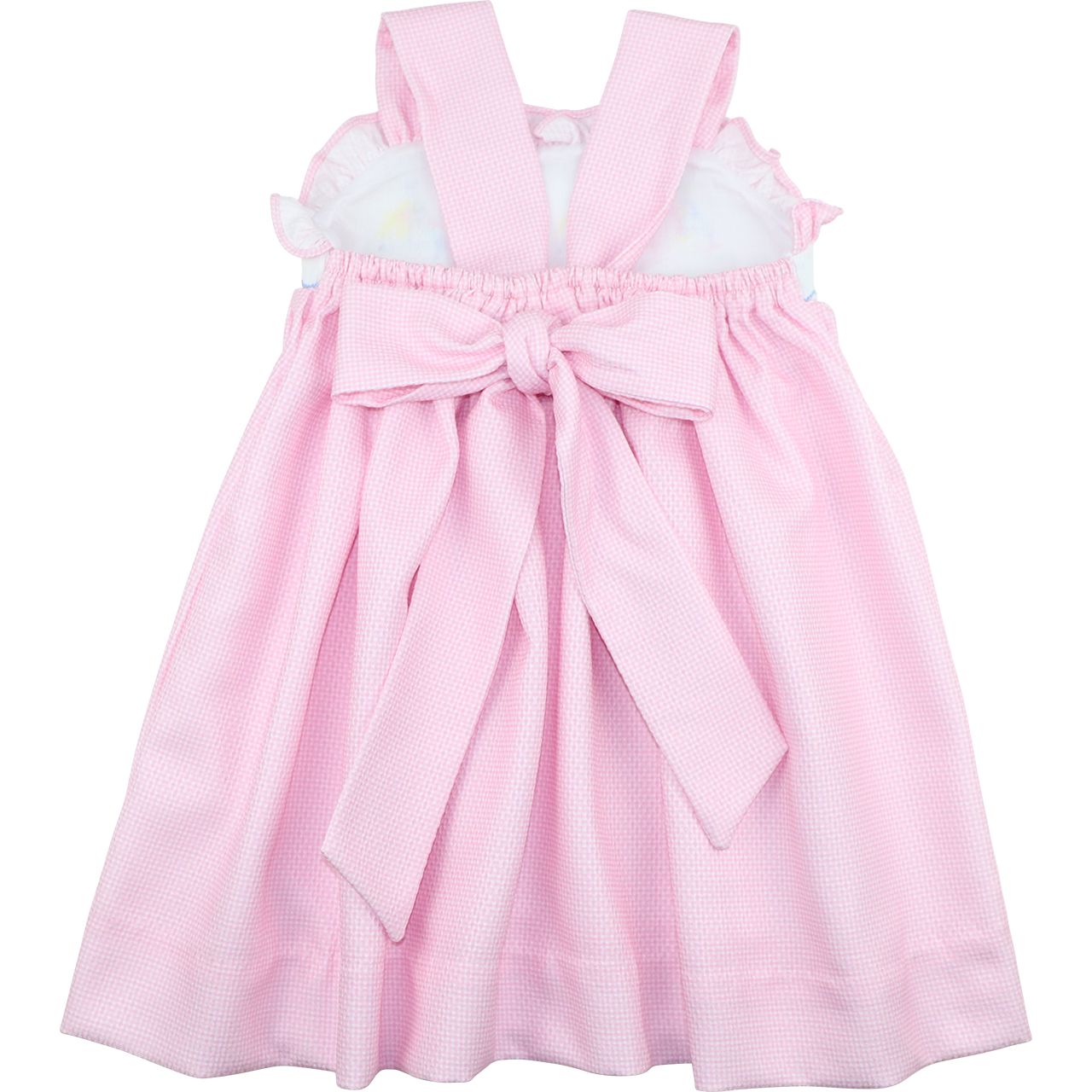 Pink Smocked Sailboats Dress