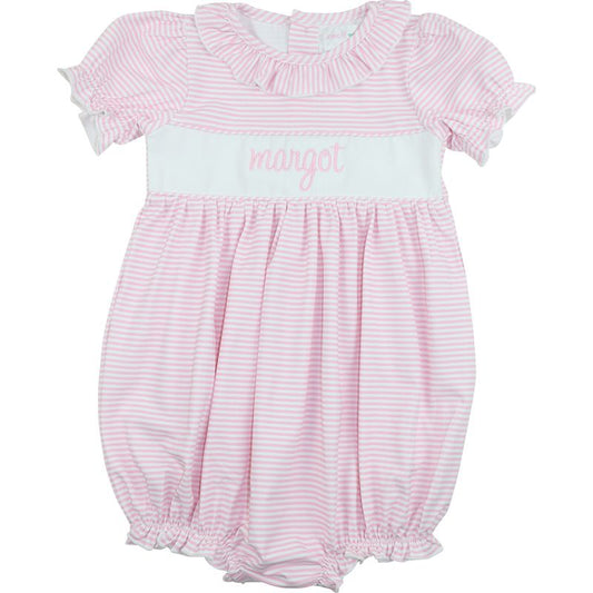 Pink Stripe Knit Bubble