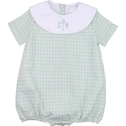 Plaid Seersucker Bubble
