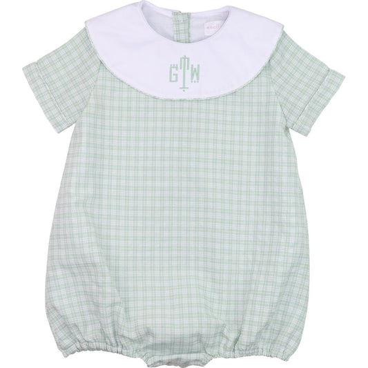 Plaid Seersucker Bubble