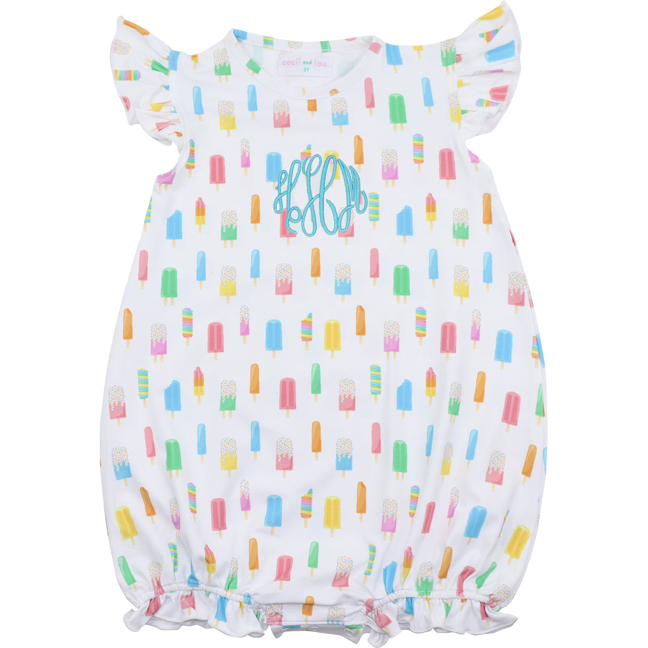 Popsicle Print Knit Bubble