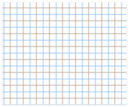 Blue And Khaki Windowpane Knit Bubble