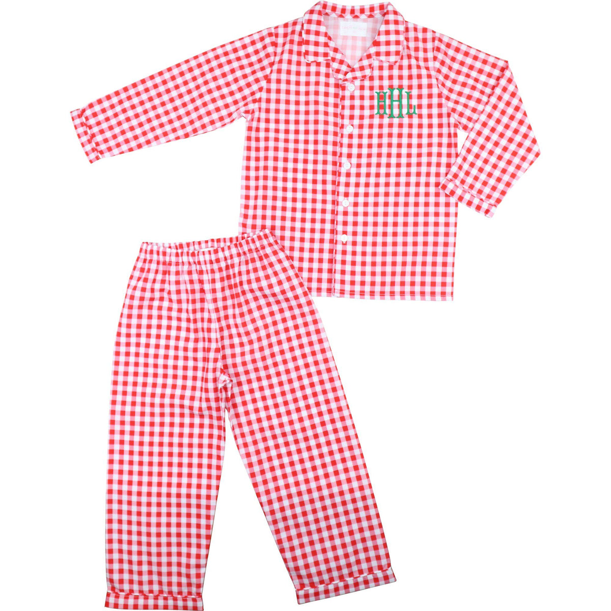 Red And White Check Pajamas