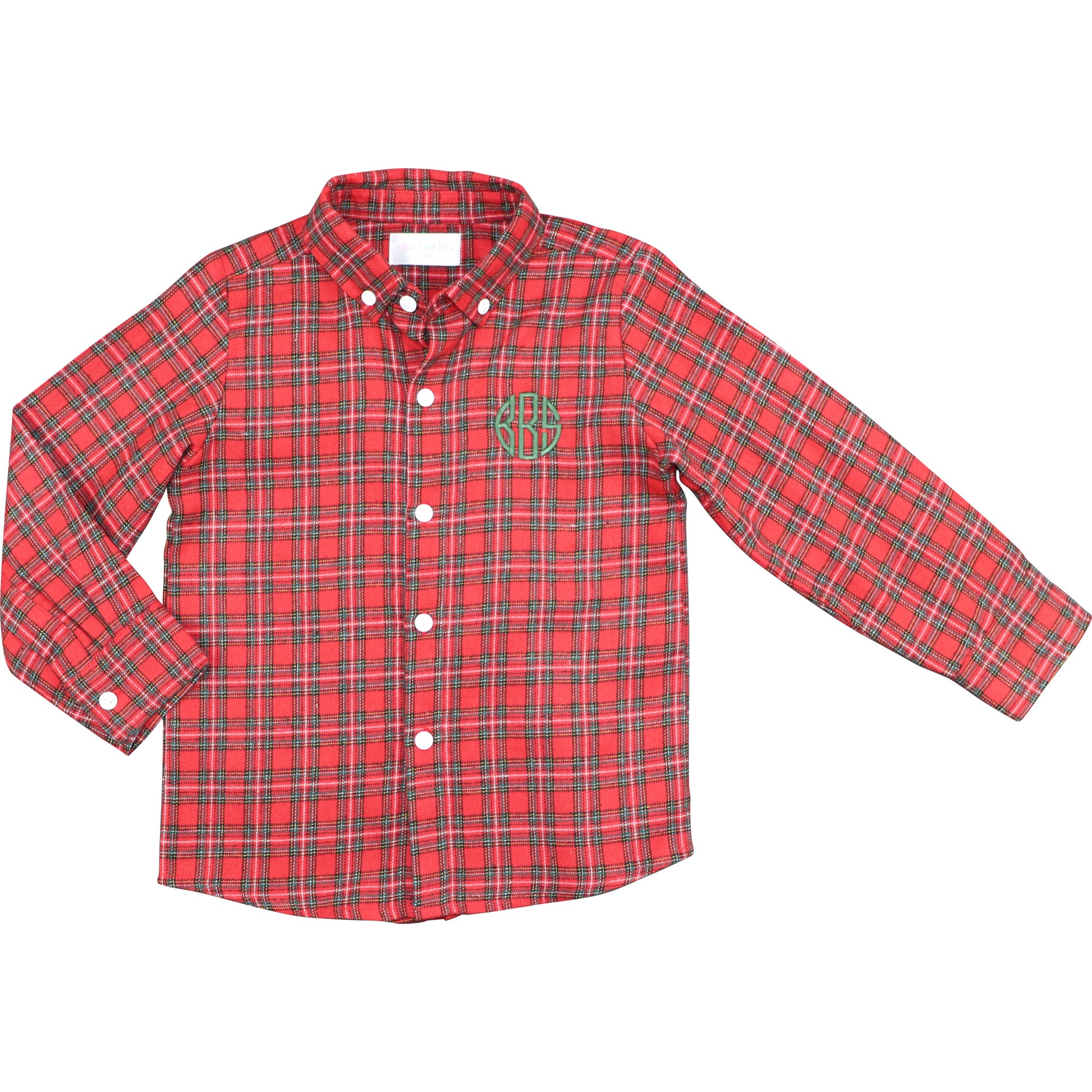 Red Plaid Button Down