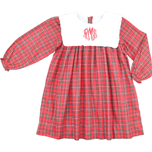 Red Plaid Dress