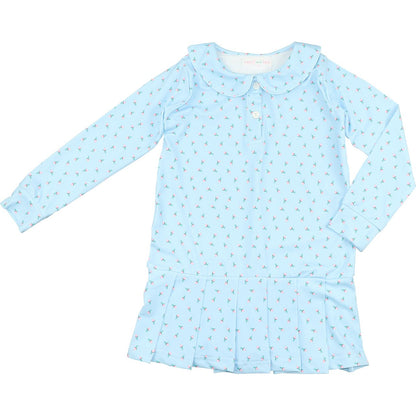 Rosebud Knit Tennis Dress