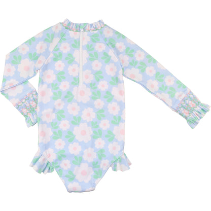 Smocked Daisy Swimsuit