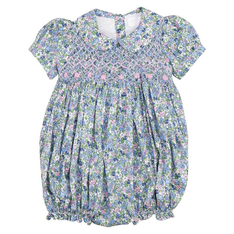 Smocked Liberty Floral Bubble