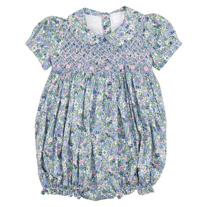 Smocked Liberty Floral Bubble