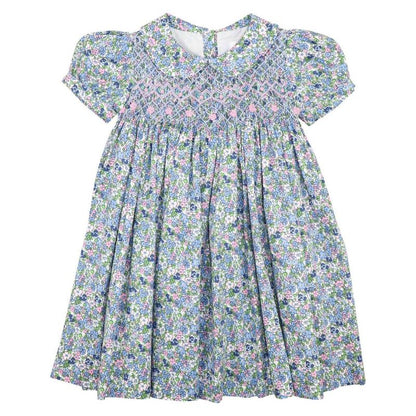 Smocked Liberty Floral Dress