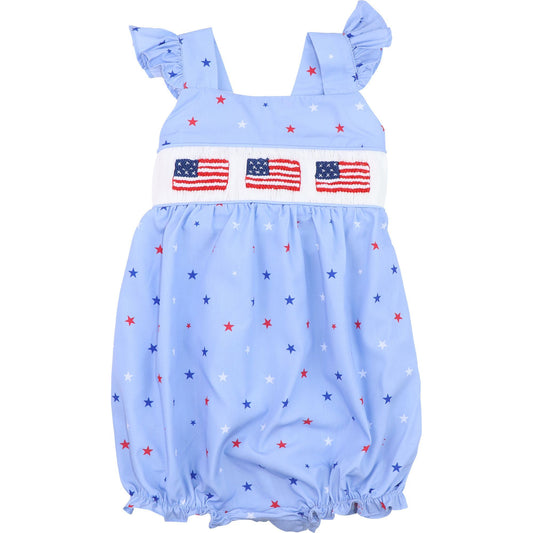 Smocked Stars And Flags Bubble