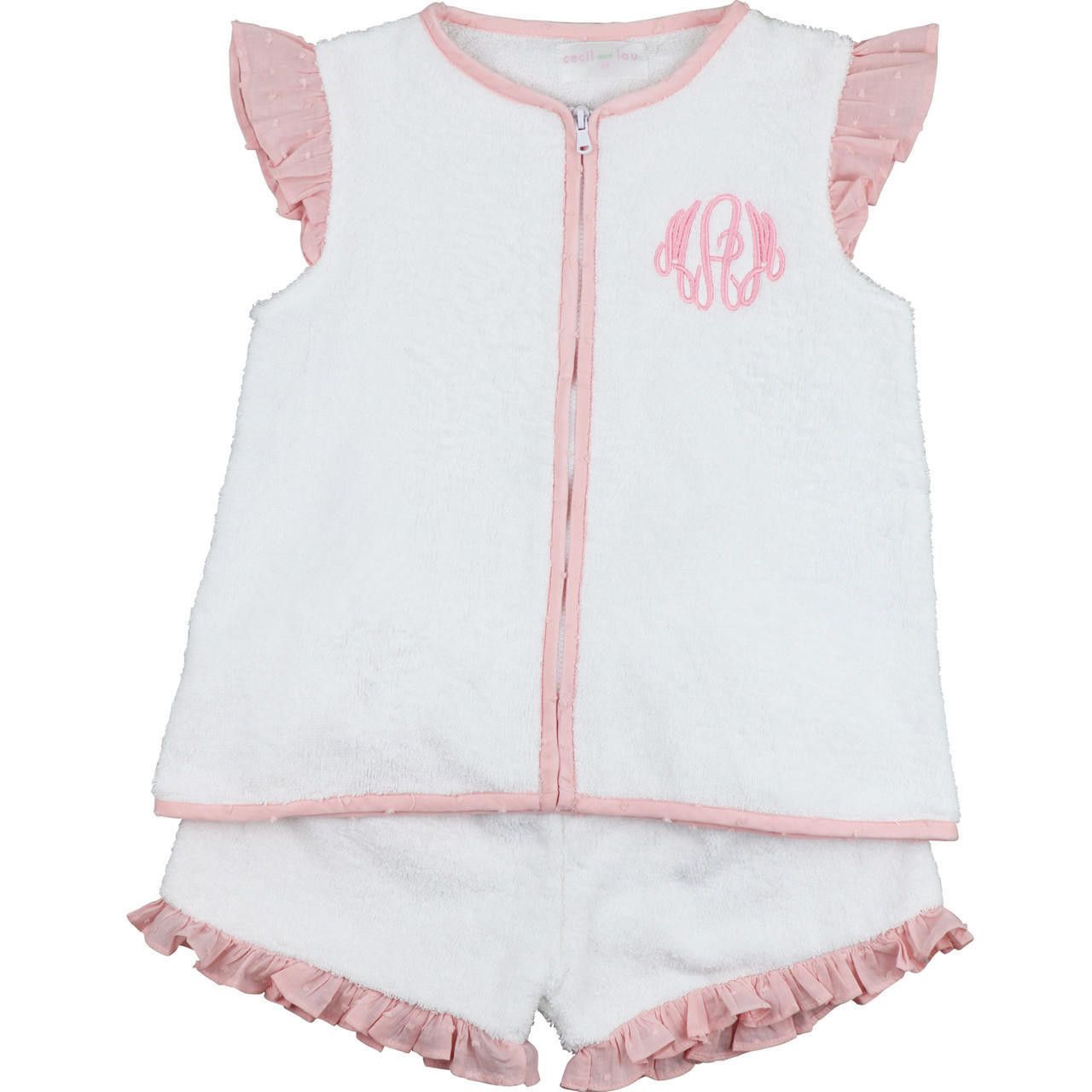Terry Cloth Short Set
