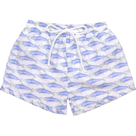 Trout Print Swim Trunks - 3