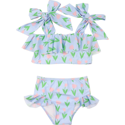 Tulip Print Bikini