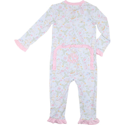 Twelve Days Of Christmas Knit Zipper Pajamas