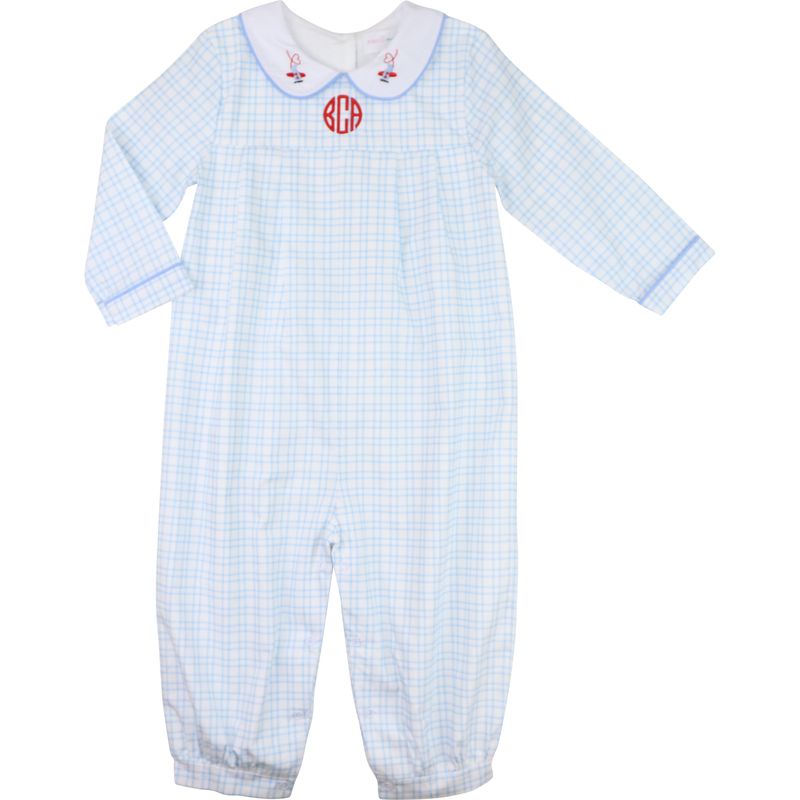 Valentine Airplane Knit Long Romper