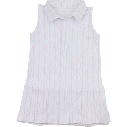 Vintage Floral Tennis Dress