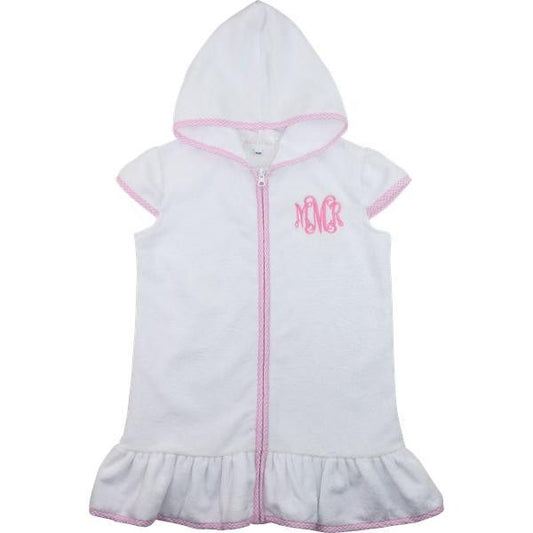 White And Pink Terry Coverup