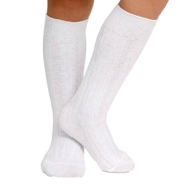 Pink Pom Pom Socks Smocked Threads