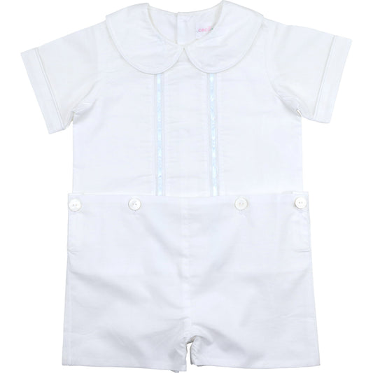 White Heirloom Button On