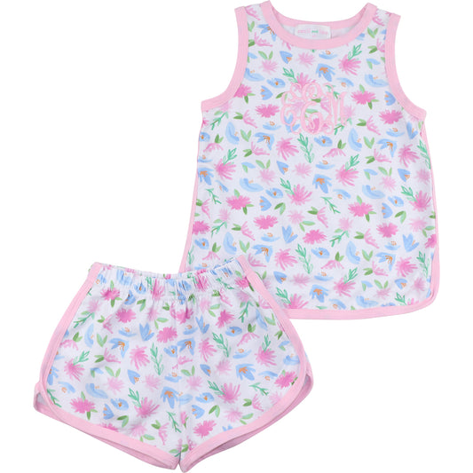 Wildflower Print Knit Play Set