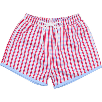 Windowpane Swim Trunks