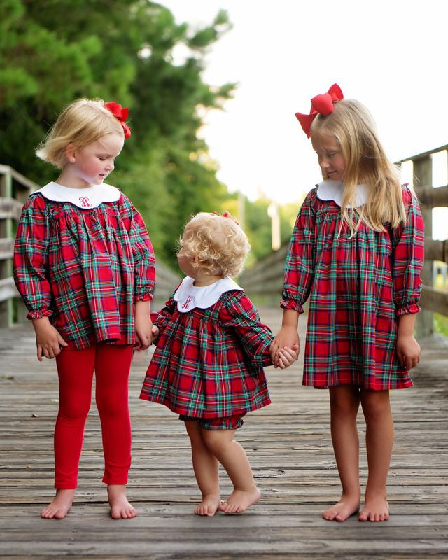 Red green plaid dress new arrivals