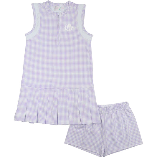 lavender tennis dress with shorts1
