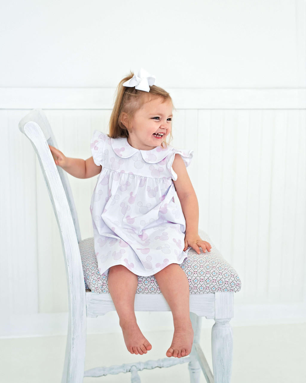 Mouse Ears Print Knit Dress  Cecil and Lou